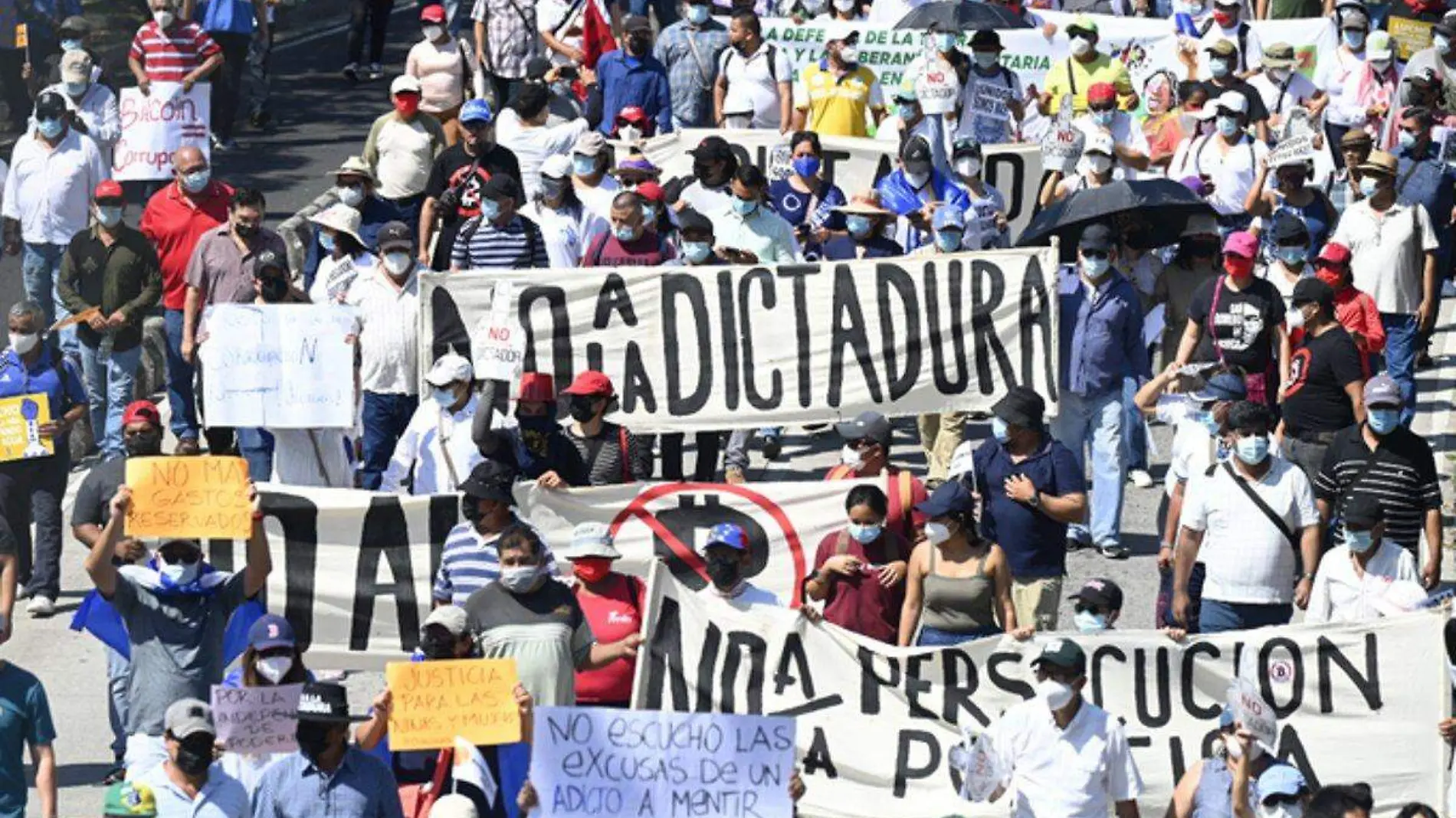 Manifestaciones El Salvador